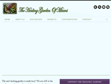 Tablet Screenshot of healinggardenmiami.com